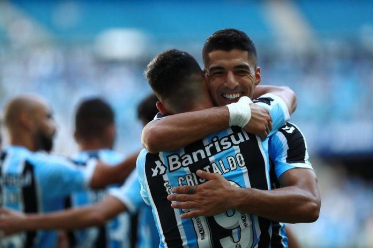 Com gols de Cristaldo e Galdino, Grêmio vence o Avenida e mantém 100% no Gauchão