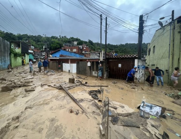 Sobe para 36 o número de mortos em decorrência das chuvas no Litoral Norte de SP