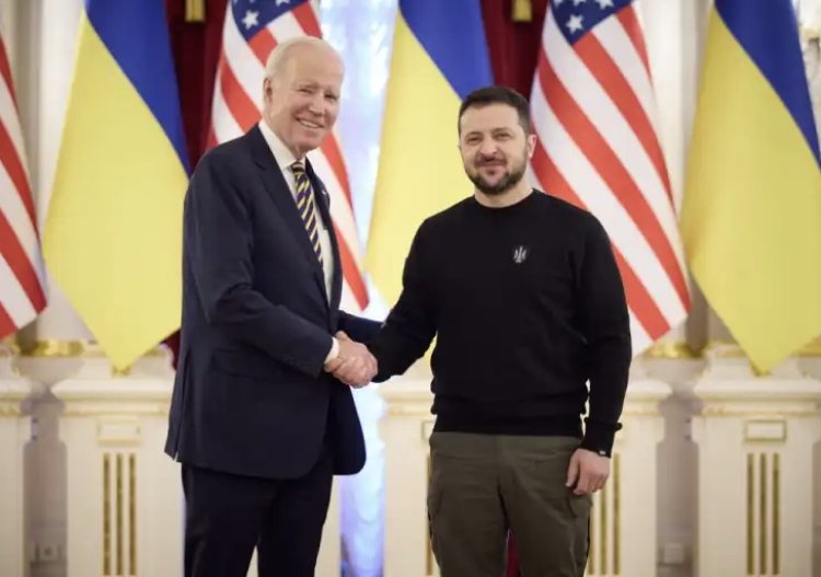 Biden anuncia novas entregas de armas à Ucrânia em visita surpresa a Kiev