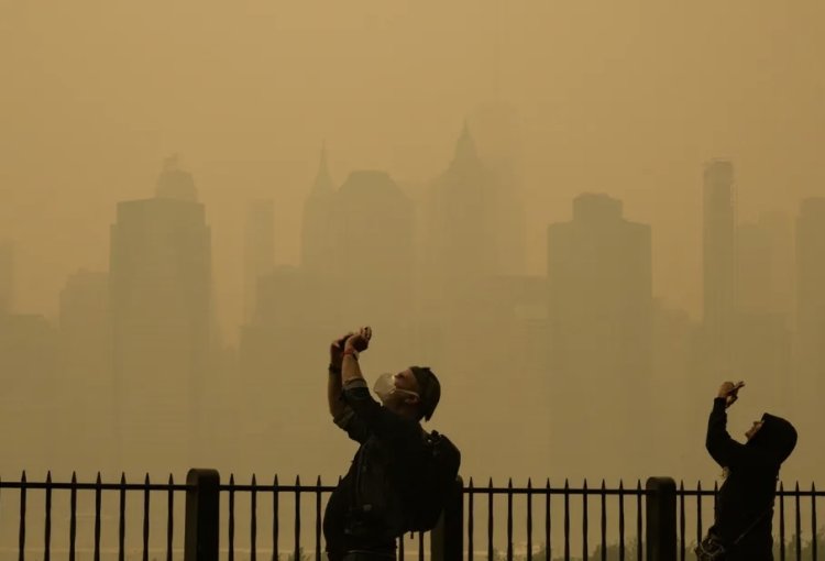 Incêndio no Canadá: imagens de satélite mostram avanço de resíduos da queimada pelo mundo