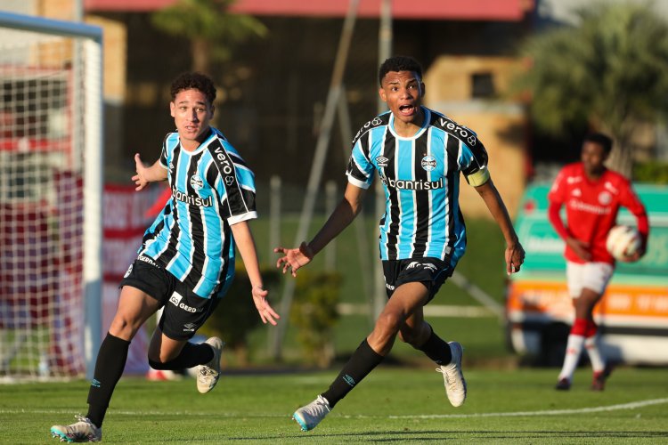 Grêmio busca empate no primeiro clássico pelas finais do Gauchão Sub-17