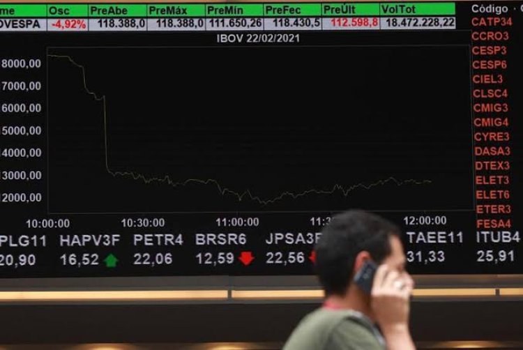 Ibovespa cai de novo e tem maior sequência negativa da história