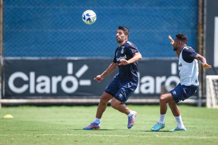 Grêmio realiza último treinamento antes de embarque para estreia na Copa do Brasil