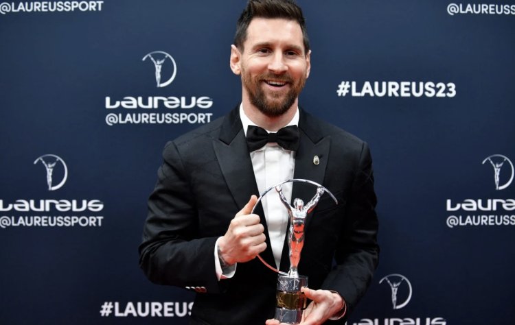 Messi fatura troféu de "Atleta do Ano" do Laureus; Alcaraz é a revelação