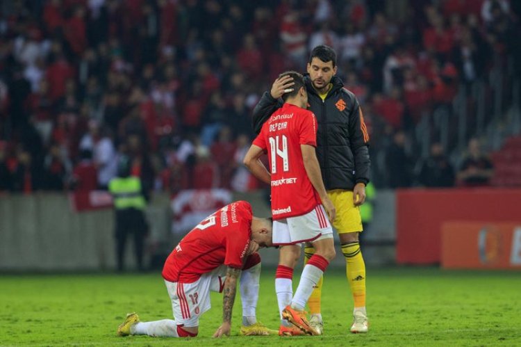 Frustração no Beira-Rio: nos pênaltis, Inter perde para o América-MG e está eliminado da Copa do Brasil